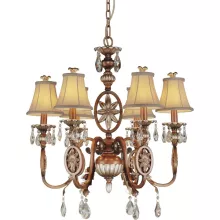 Подвесная люстра N-Light Iraida 707-06-52 antique silver + dark brown купить недорого в Крыму