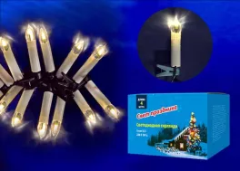 Гирлянда  ULD-S0400-020/SGA WARM WHITE IP20 CANDLES купить недорого в Крыму