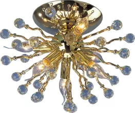 Потолочная люстра 66070 06 6070 0383 06 gold + white crystal ASFOUR купить недорого в Крыму
