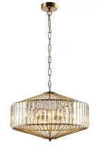 Подвесная люстра SP5 BRASS/TRANSPARENTE Crystal Lux Fiesta купить недорого в Крыму