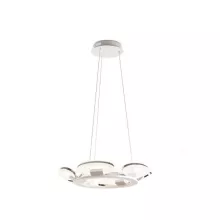 Подвесная люстра IDLamp Celia 399/9-LEDWhitechrome купить недорого в Крыму