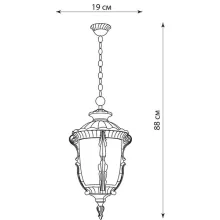Уличный светильник подвесной Шербур 11497 купить недорого в Крыму