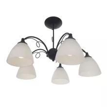 Потолочная люстра IDLamp Elettra 881/5PF-Argentoscuro купить недорого в Крыму