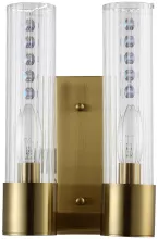 Бра AP2 BRASS/TRANSPARENTE Crystal Lux Otono купить недорого в Крыму