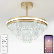 Потолочная люстра Crystal LED LAMPS 81115/3C купить недорого в Крыму