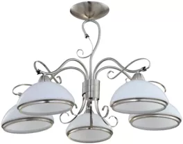 Потолочная люстра IDLamp Pira 808/5PF-Whitechrome купить недорого в Крыму