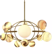 DeLight Collection KG1122P-13B brass Потолочная люстра 