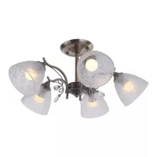 Потолочная люстра IDLamp Orebella 852/5PF-Oldbronze купить недорого в Крыму