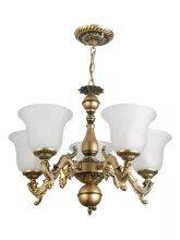 Люстра подвесная TOPLIGHT серия Britney артикул TL5640D-05BG, античная бронза, E27, 5x60 купить недорого в Крыму