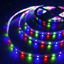 Светодиодная лента 12V 4,8W IP20 Лента светодиодная 12V 4,8W 60Led 2835 IP20 RGB, 5м купить недорого в Крыму