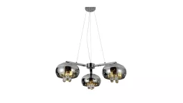 Подвесная люстра LDP 8066-3-200 CHR Lumina Deco Tosso купить недорого в Крыму