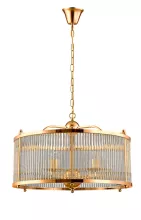 Подвесная люстра SP6 D600 GOLD/TRANSPARENTE Crystal Lux Tadeo купить недорого в Крыму