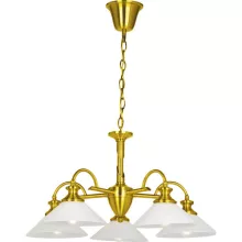 Потолочная люстра N-Light Milerna P-809/5A satin gold купить недорого в Крыму