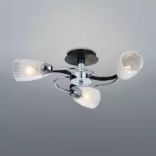 Потолочная люстра IDLamp Carlotta 865/3PF-Darkchrome купить недорого в Крыму