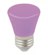 Лампочка светодиодная  LED-D45-1W/PURPLE/E27/FR/С BELL купить недорого в Крыму