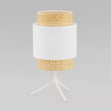 TK Lighting 6565 Boho White Интерьерная настольная лампа 