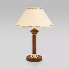 Интерьерная настольная лампа Lorenzo 60019/1 орех купить недорого в Крыму