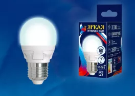 Лампочка светодиодная  LED-G45 7W/NW/E27/FR PLP01WH картон купить недорого в Крыму