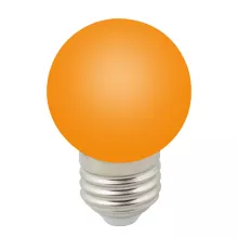 Лампочка светодиодная  LED-G45-1W/ORANGE/E27/FR/С купить недорого в Крыму