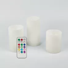 Uniel ULD-F052 RGB RC CANDLE SET3 Декоративная свеча 