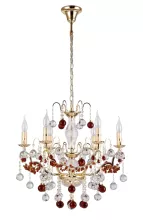 Подвесная люстра SP6 Crystal Lux FRUTA GOLD купить недорого в Крыму